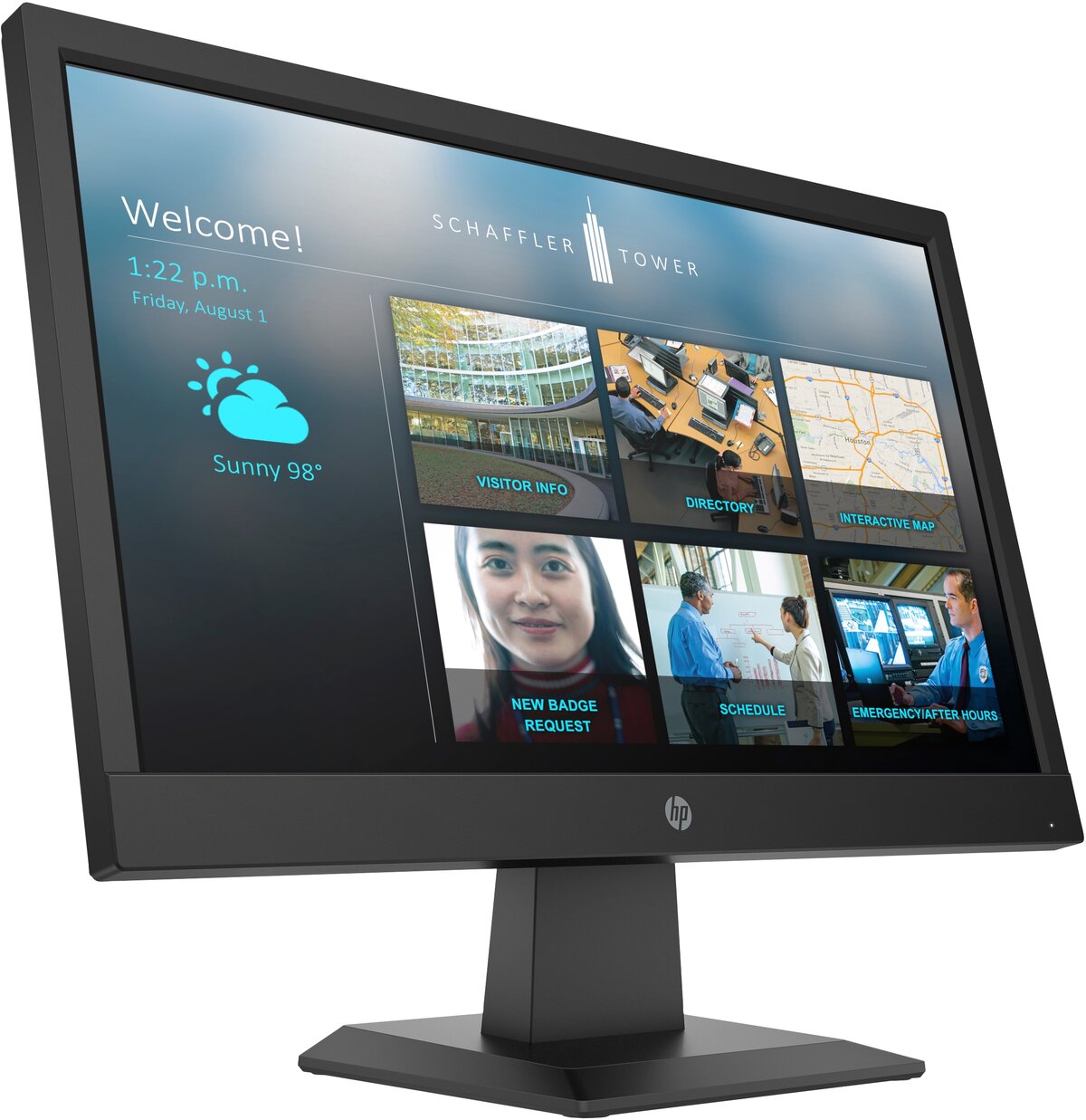 HP P19b G4 Monitor 18.5in 1366 x 768 VGA/HDMI