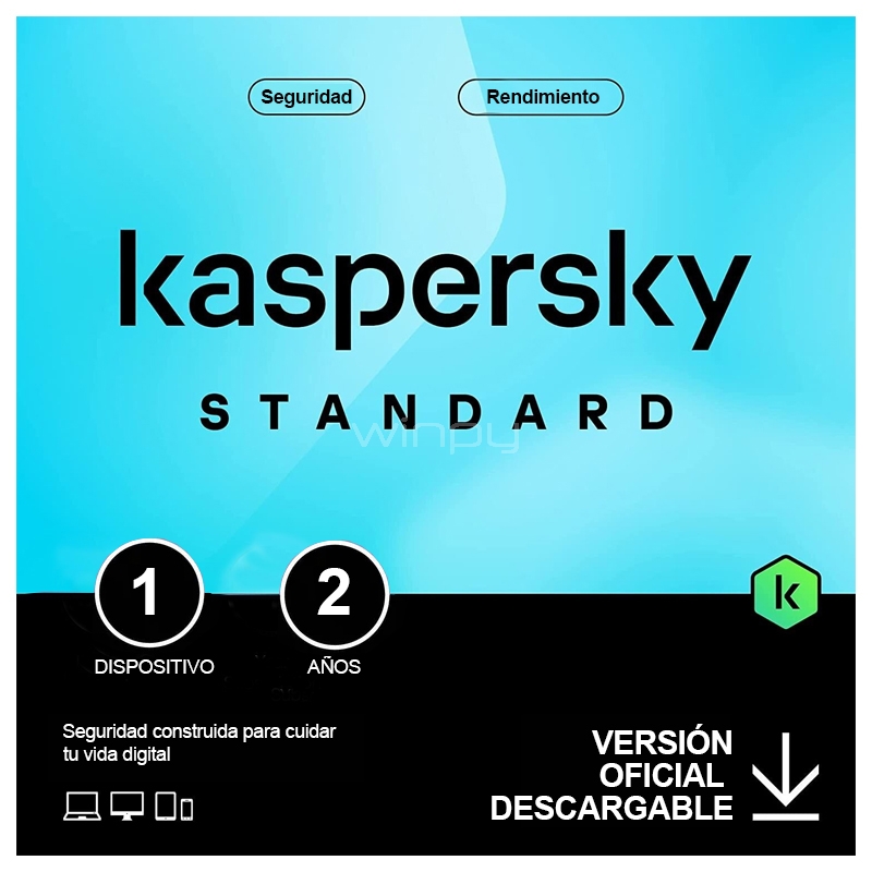 Kaspersky Standard LatAm 1 Dispositivo, 2 años