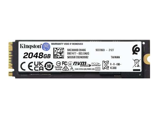 KNG SSD 2048GB 7000/7000MB/s LE PCIe 4.0 NVMe KC3000 M.2