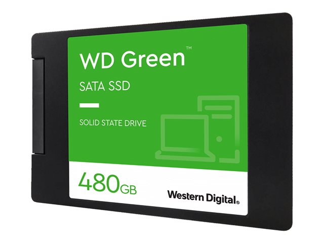 WD SSD Green 480gb 2.5 Int SATA 3D