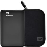 Kit WD Disco externo Elements 2TB + funda transporte.