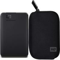 Kit WD Disco Externo Elements 4TB + funda transporte.