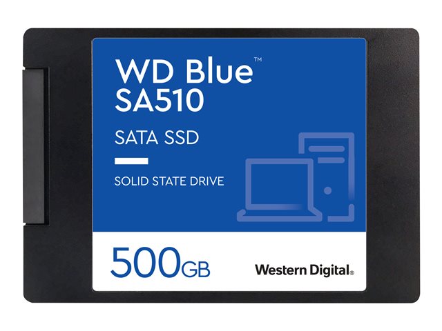 WD SSD Blue SA510 500gb 2.5 Int SATA 3 3D